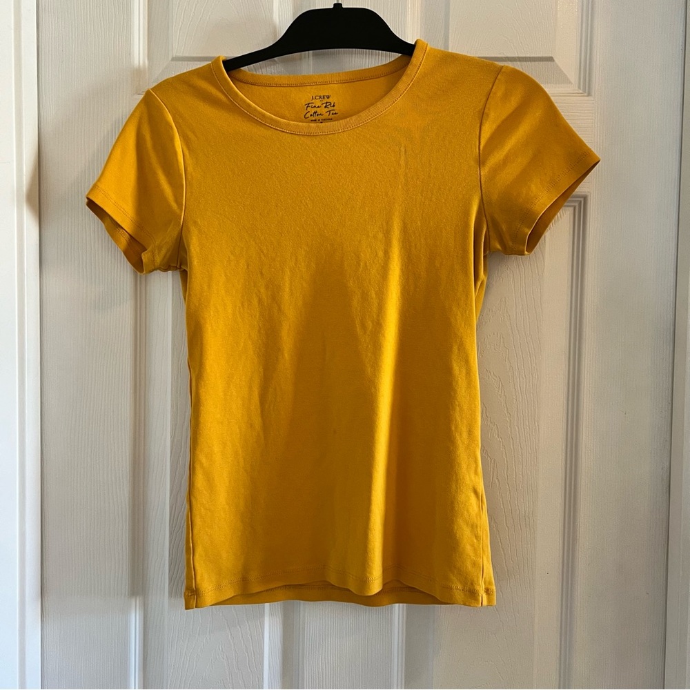 Jcrew solids tanks and tees Lot of 4 bundle